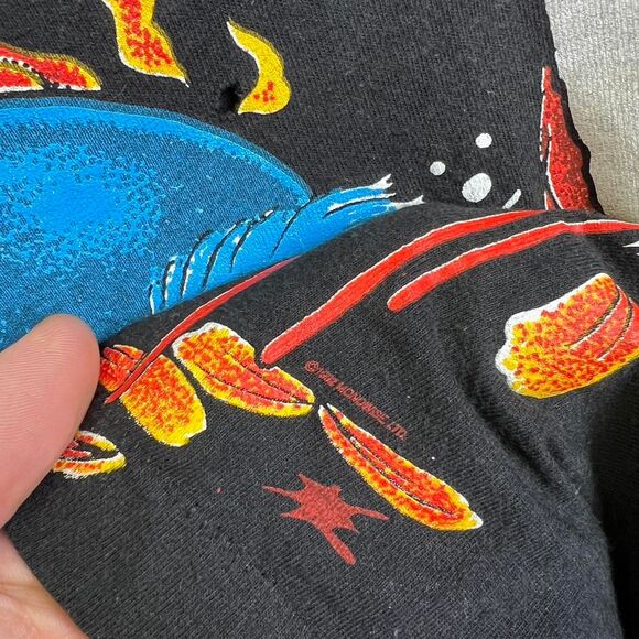 Vintage Ozzy Osbourne Tattoos All Over Print Concert Shirt 1992 Black Size L - Picture 3 of 8